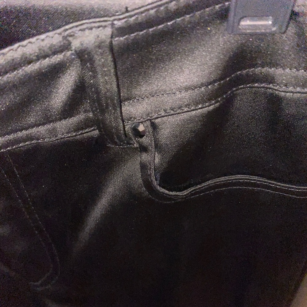 Designer Cache Slacks/ Dress Pants Size 2 Shiny S… - image 3